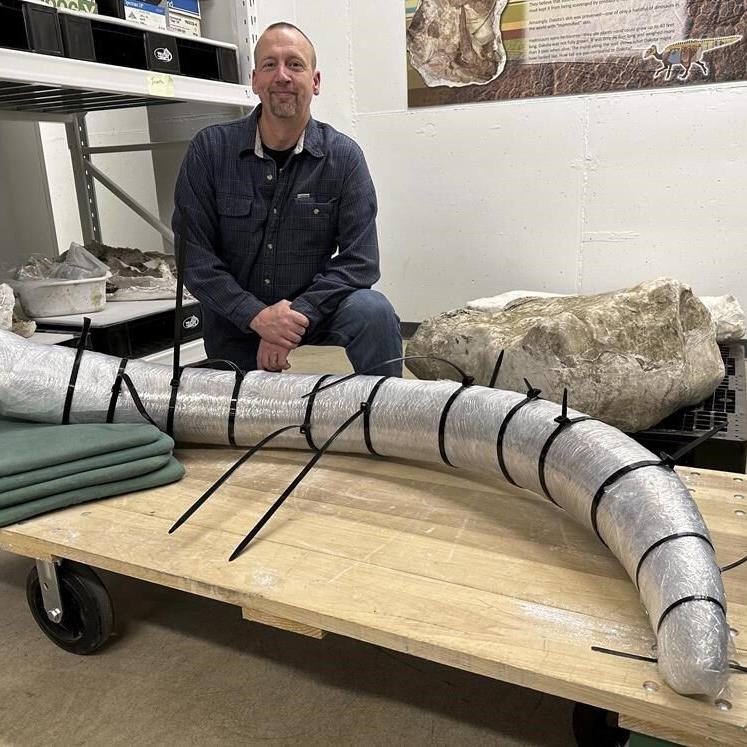 Coal miners in North Dakota unearth a mammoth tusk buried for thousands of years